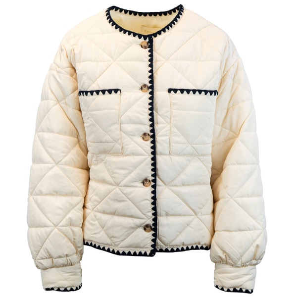 Women's Quilted Scallop Edge Jacket